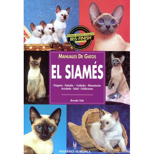 El Siames Manual De Gatos Yule Brenda Ed. Hispano-europea