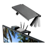 Estante Soporte Ajustable Plegable Pantalla Para Tv Pc Dvd.