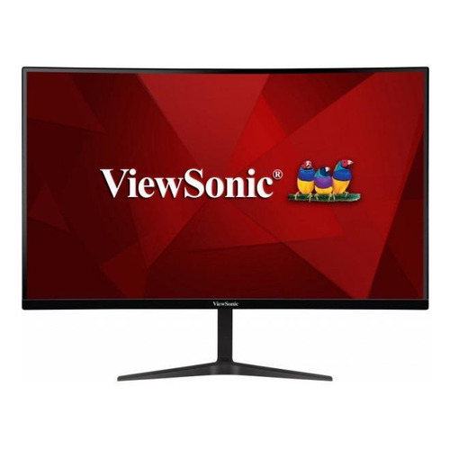Monitor gamer curvo ViewSonic Vx2718-pc-mhd led 27" negro 100V/220V