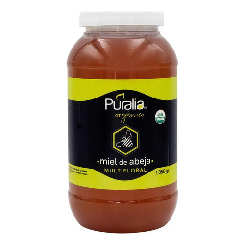 Miel Orgánica Puralia Multifloral Liquida Tarro 1050gr.