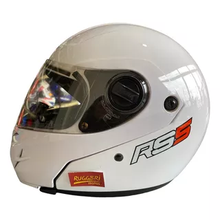 Casco Para Moto Integral Hawk Rs5  Blanco Talles S-m-xl