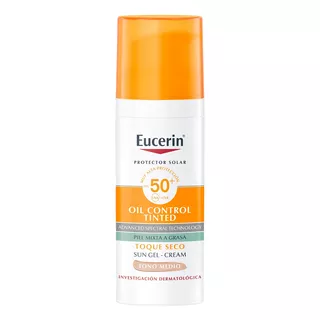 Eucerin Sun Control Protector Solar Facial Medio Fps50+ 50ml