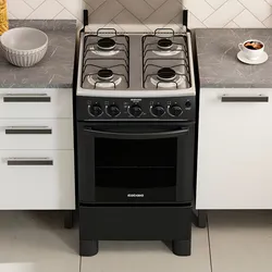 Fogão 4 Bocas A Gás Itatiaia Star Ng Preto Bivolt no Mercado Livre com oferta e cupom de desconto