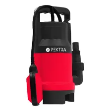 Bomba Sumergible 1hp 750w 7.5m Agua Limpia Sucia Desagote Rojo