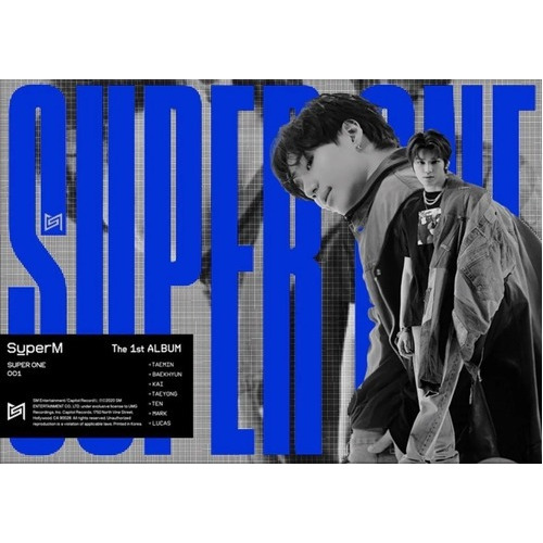 Superm The 1st Album Super One Unit A Ver Taeyong Taemin Cd