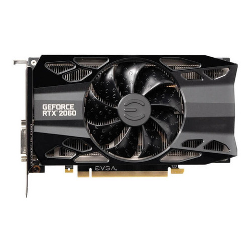 Placa de video Nvidia Evga  XC Gaming GeForce RTX 20 Series RTX 2060 06G-P4-2061-KR Black Edition 6GB