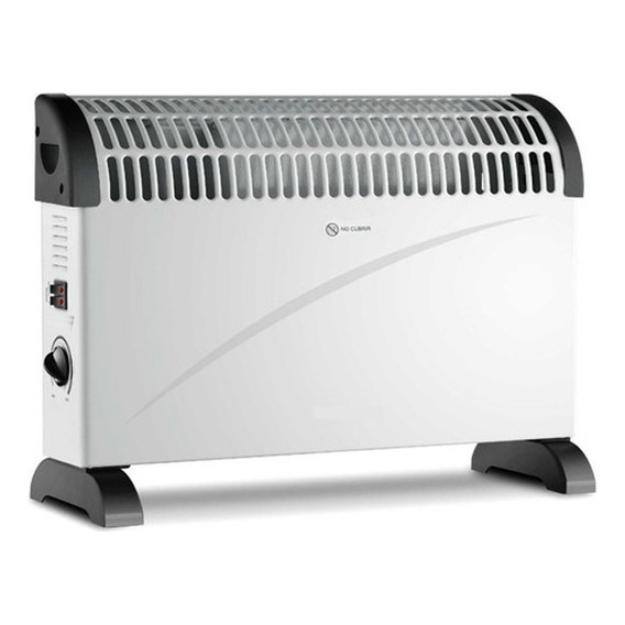 Convector Eléctrico Calefactor 2000 W Estufa Embassy Con Pie Color Blanco