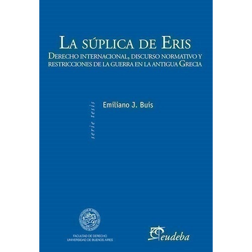 La Súplica De Eris - Buis, Emiliano (papel)