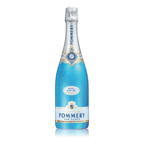 Champagne Pommery Sur Glace Royal Blue Sky 750 Ml