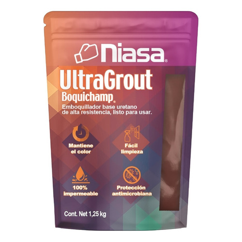 Emboquillador Boquichamp Ultragrout Pisos Y Muros Terracota