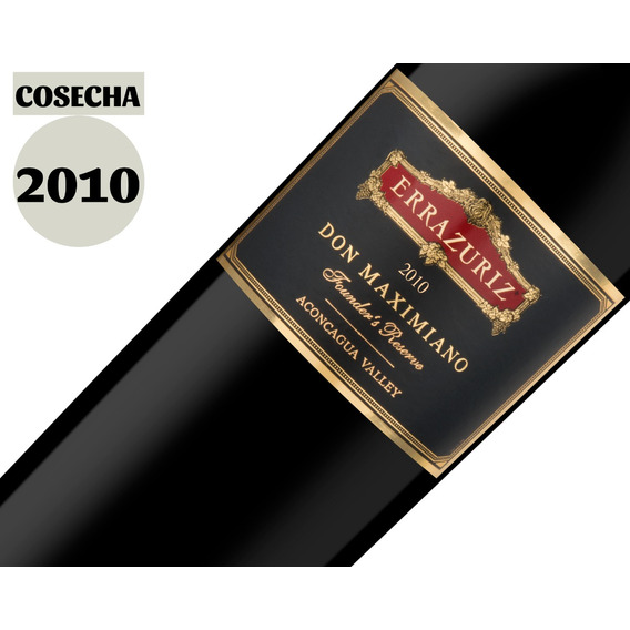 Vino Icono Errazuriz Don Maximiano Founders Reserve 2010