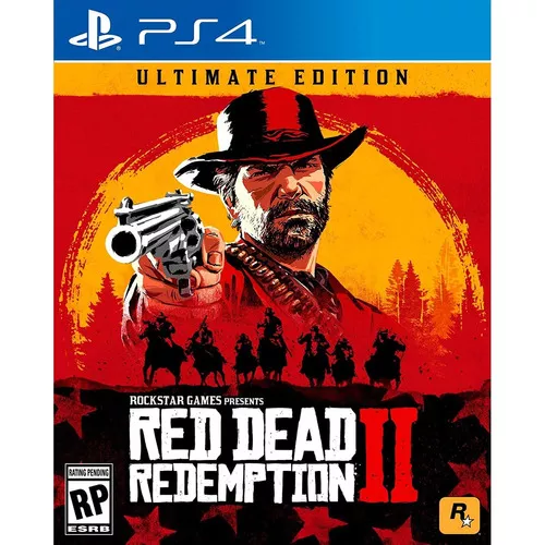 Red Dead Redemption 2 Ultimate Edition - Ps4 - Mídia Física