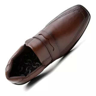 Sapato Masculino Social  Antistress  Confortavel Macio Cod:0
