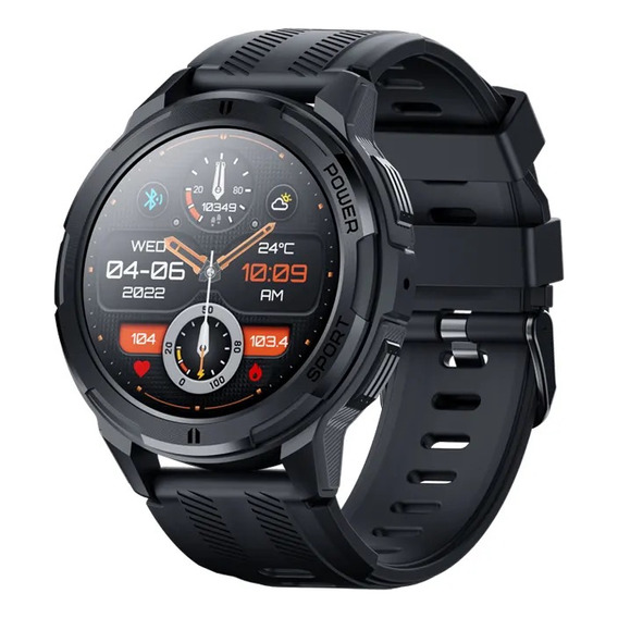 Smart Watch Carrello C25 Llamadas Fitness Bluetooth - Negro