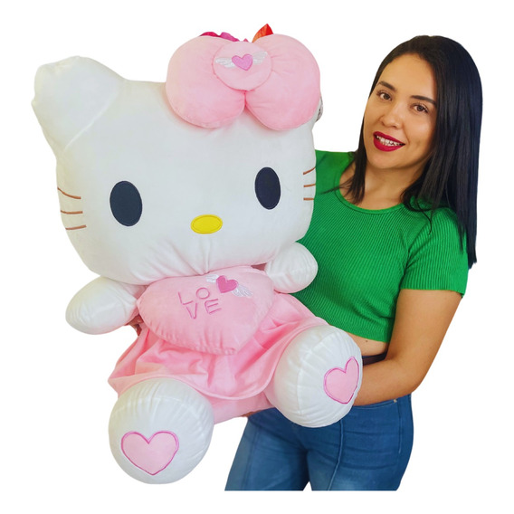 Peluche De Hello Kitty Gran Tamaño Incluye Regalo