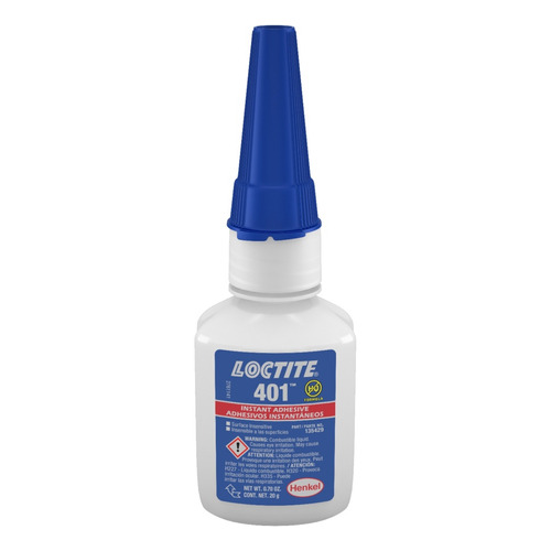 Loctite 401 Adhesivo Instantáneo Multiuso Con Aplicador 20g Color Transparente