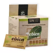 Hoja Micropulverizada De Stevia 50 Sobres Ebien