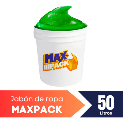 Pasta 50 Lts Jabon Ropa Calidad Max Pack