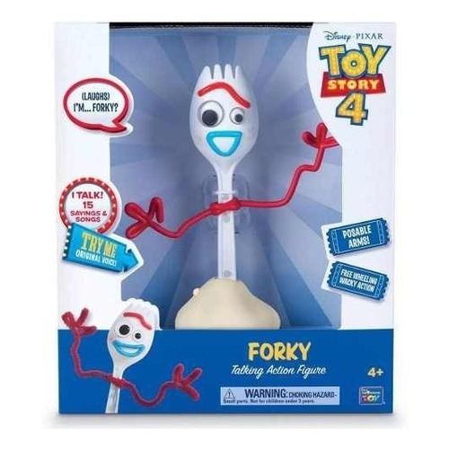 Muñeco Cubierto Forky Toy Story 4 Articulado 15 Frases 
