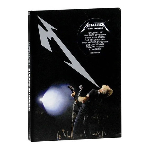Metallica Quebec Magnetic 2dvd Nuevo 100 % Original En Stock