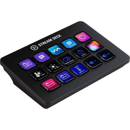 Stream Deck Mk.2 Elgato 15 Teclas Lcd Personalizable Nuevos! Color del teclado Negro Idioma Español