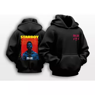 Buzo Hoddie Capota Unisex The Weekend Star Boy