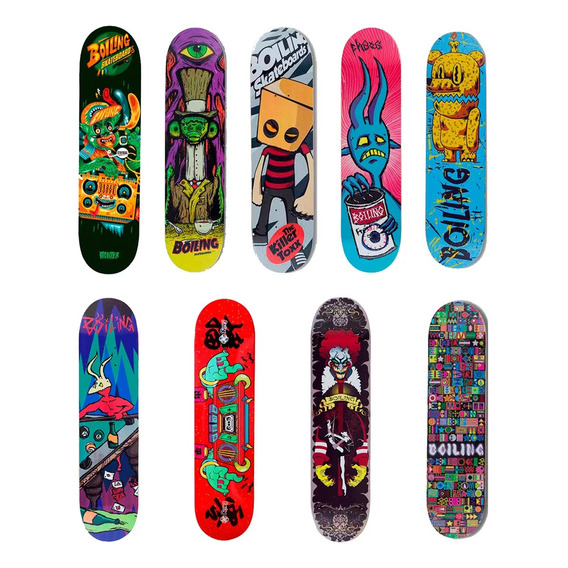 Skate Patineta Profesional Completo Boiling 8.0 Chilliboards