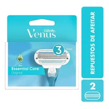 Pack X2 Unidades De Repuesto Essential Care Con Aloe Venus