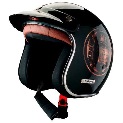 Cascos de moto abiertos vintage sale