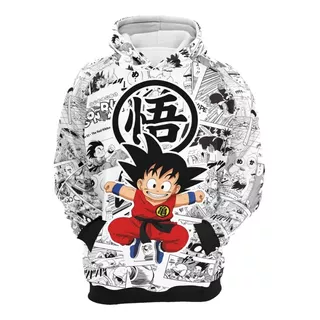 Sudadera Sublimada Goku Manga