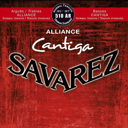 Savarez Alliance Cantiga Cuerdas Guitarra Tensión Normal
