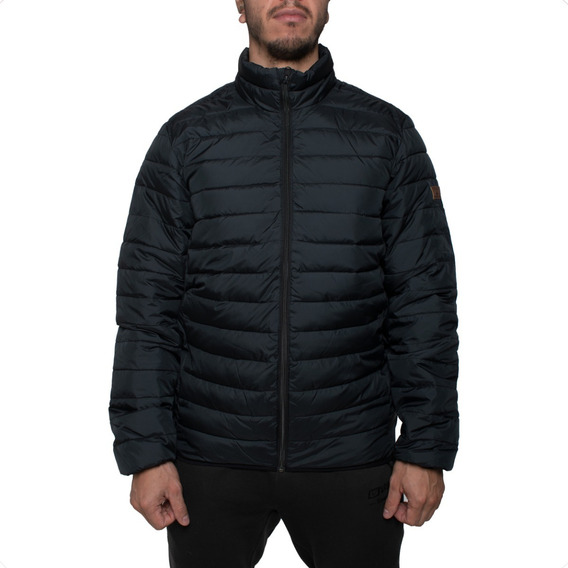 Chamarra Quiksilver Hombre Negro Scally Full Eqyjk03503kvj0