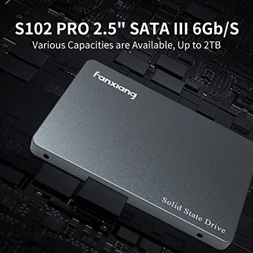 Fanxiang S102 Pro 1tb Ssd Sata Iii 6gb/s 2.5 Ssd Internal S