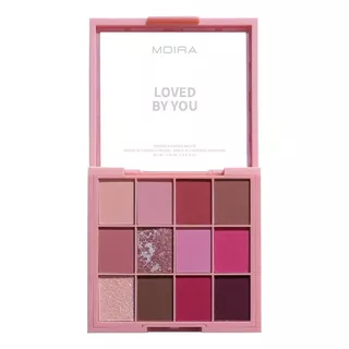 Paleta De Sombras Loved By You - Moira 12 Tonos