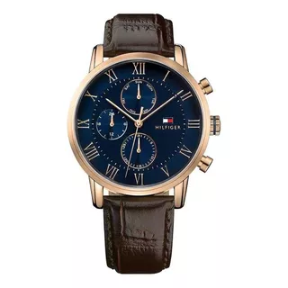 Relógio Tommy Hilfiger Masculino 1791399 Couro Marrom