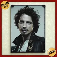 #390 - Cuadro Vintage 30 X 40 - Rock Chris Cornell Música