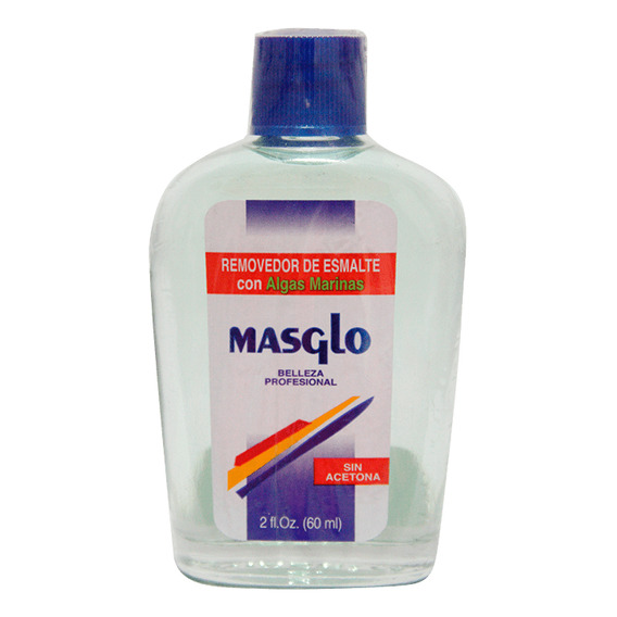 Removedor Esmalte Unas Algas X60ml   Masglo