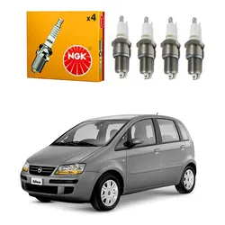  Jogo Velas Ngk Idea 1.8 8v 2005 A 2011