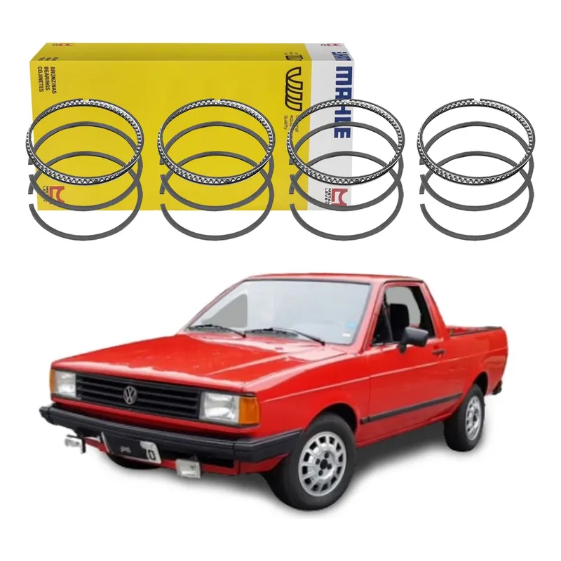 Jogo Anel Do Motor Std Saveiro 1.6 1.8 Ap 1985 A 1990