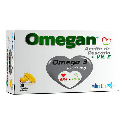 Omegan Omega 3 Aceite De Pescado 30 Capsulas