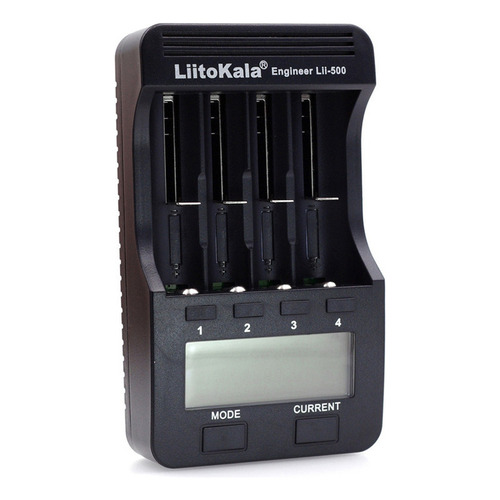 Cargador de batería inteligente Liitokala Lii-500 de 4 ranuras Cor Fix