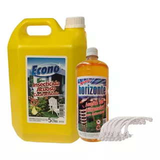 Aceite Antorcha 1 L Combo Repelente Mata Mosquitos P/cesped 