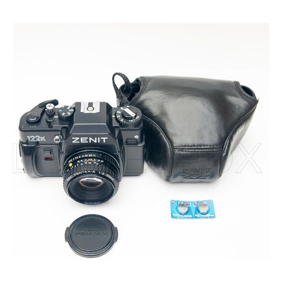 Zenit 122k Smc Pentax-a 50mm F2 Case Montura Pentax-k Ver