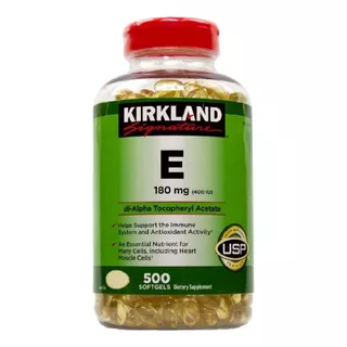 Kirkland, Vitamina E De 180 Mg. 500 Cápsulas