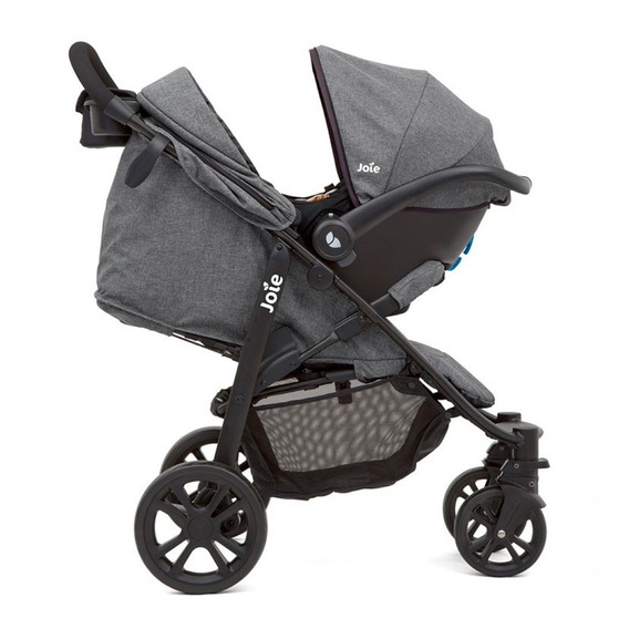 Coche Para Bebe Con Baby Silla Para Auto Litetrax 4 Joie