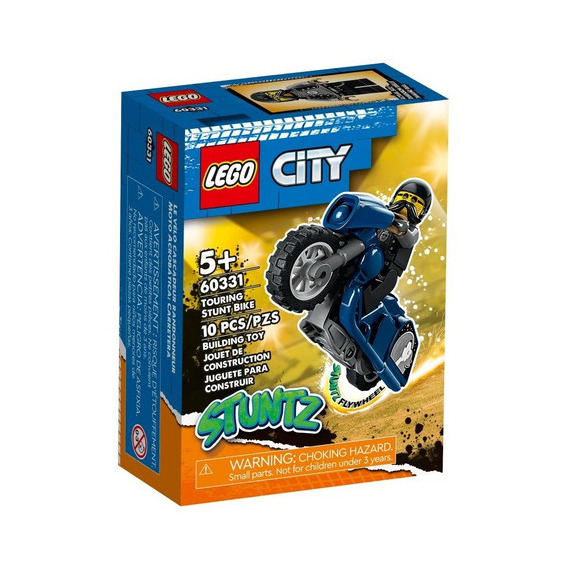 Lego® City - Moto Acrobática: Carretera (60331) Cantidad De Piezas 10