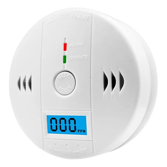 Sensor Alarma Dectector De Monóxido De Carbono Co2