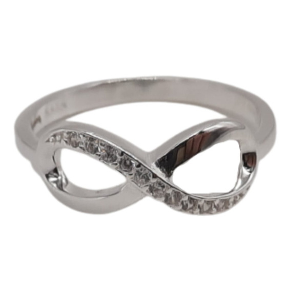 Anillo Infinito L´mond Plata 925 Cristales Swarovski Garant.