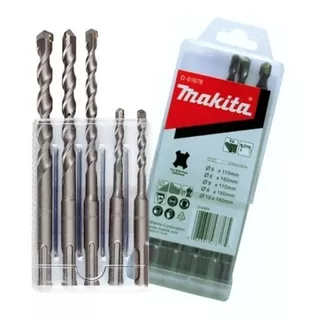 5 Brocas Sds-plus Martelete Makita Bosch Dewalt (original)