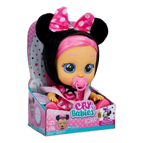 Cry Babies Minnie Dressy Imc Toys